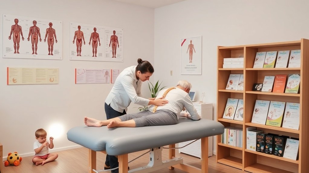 traitements ostéopathiques spécifiques à l'âge offerts