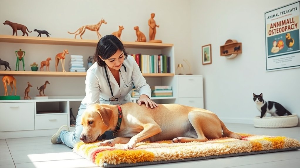 L'ostéopathie animale favorise la guérison holistique