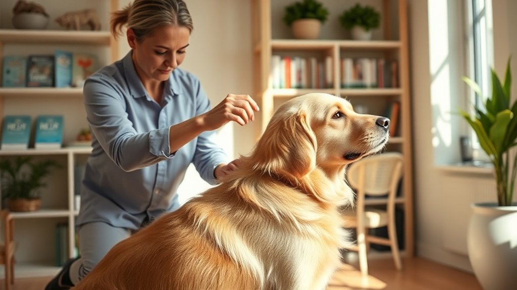 bienfaits thérapeutiques de l'ostéopathie canine