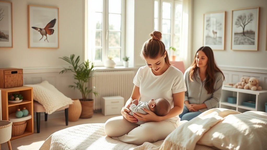 soins ostéopathiques pour les mères et les enfants
