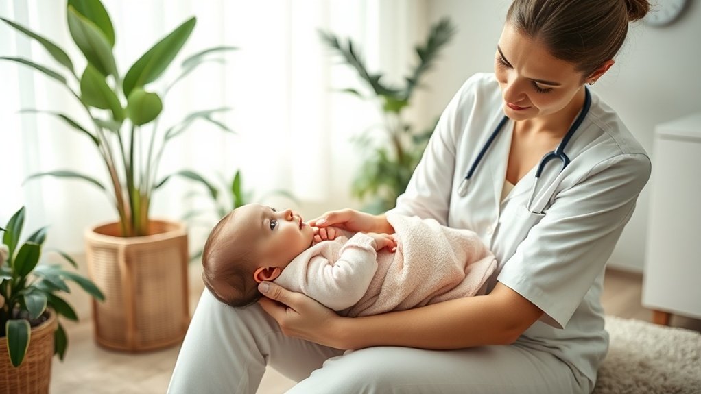 les bienfaits de l'ostéopathie pour les nourrissons
