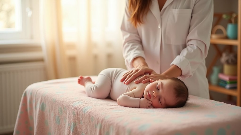 traitement ostéopathique doux pour nourrissons