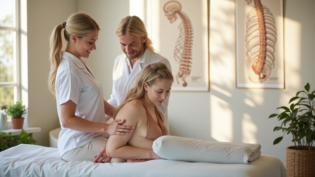 techniques douces d'alignement spinal