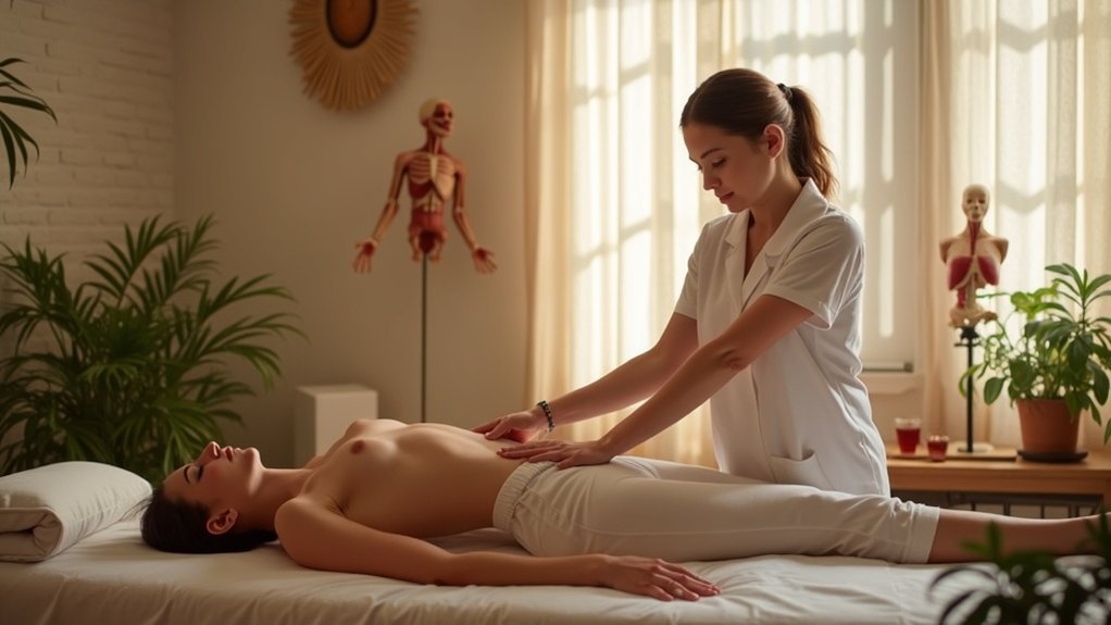approche de soins ostéopathiques holistiques