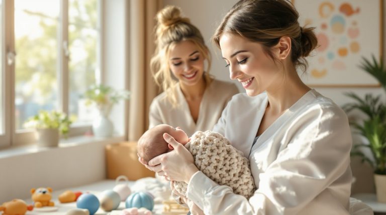 consultation d'ostéopathie pour nouveau-nés