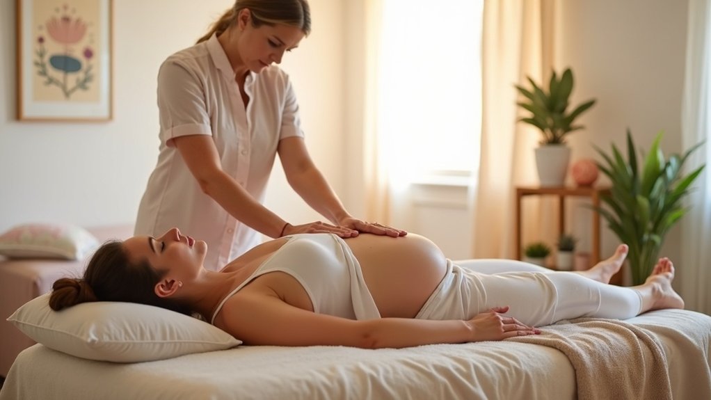 ostéopathie pour l'inconfort de la grossesse
