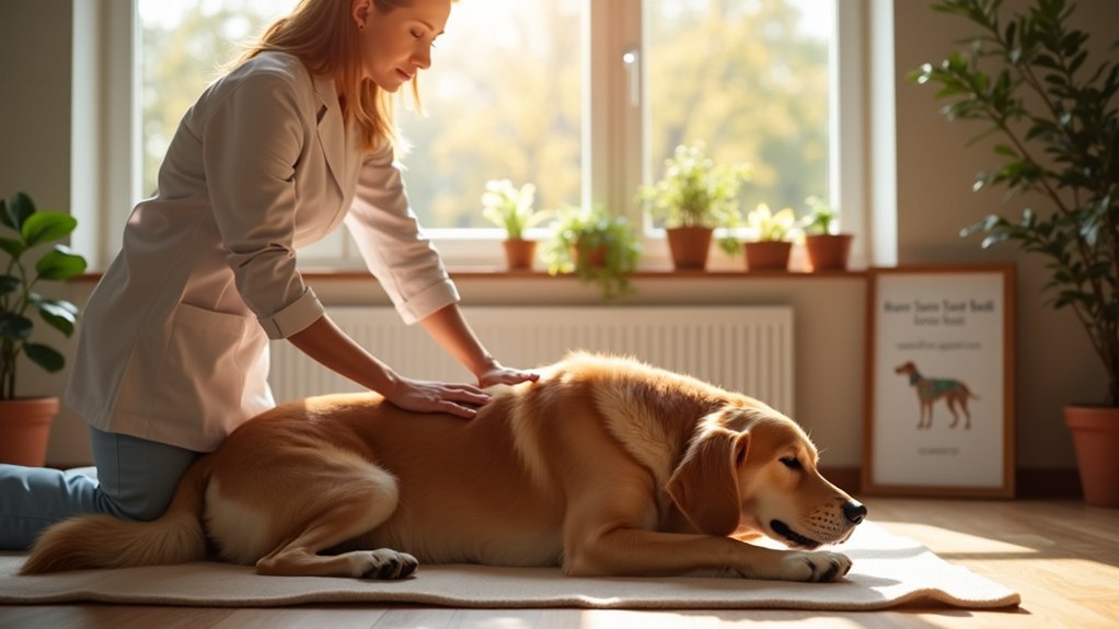 Les soins ostéopathiques réguliers bénéficient aux chiens