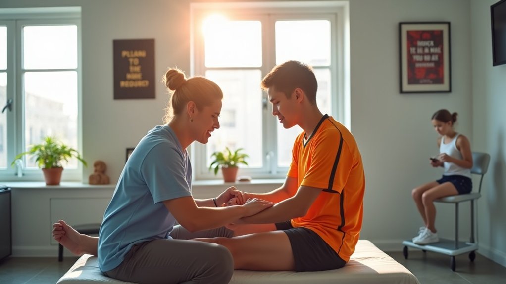 traitement spécialisé des blessures sportives