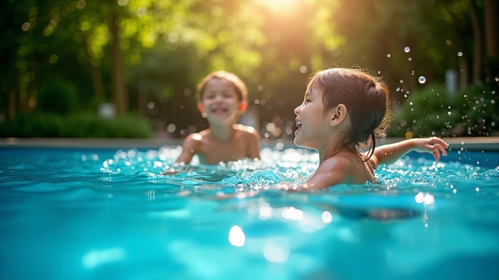 bénéfices de la piscine à oxygène actif