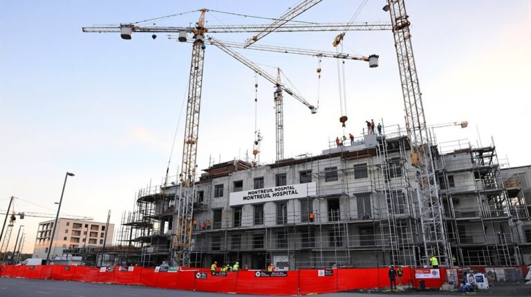 priorités de construction d'hôpital Montreuil