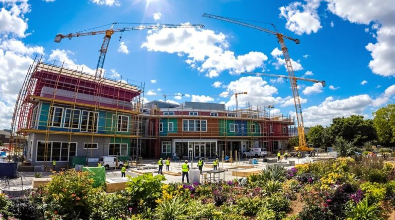Les projets de construction d'hôpitaux améliorent la communauté