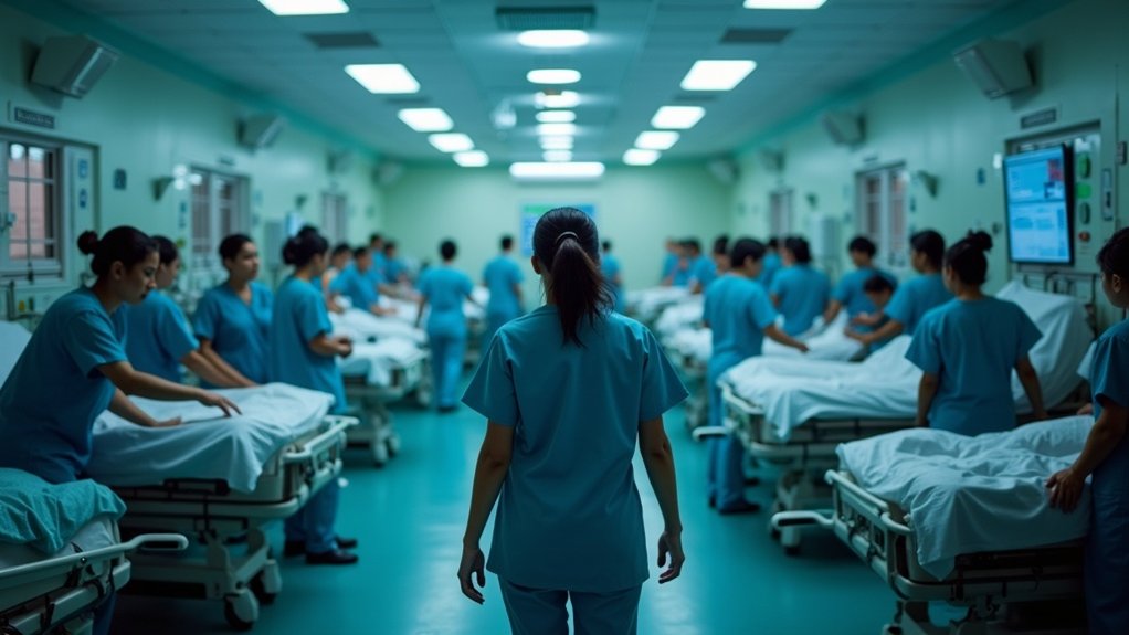 crise de pénurie de personnel médical