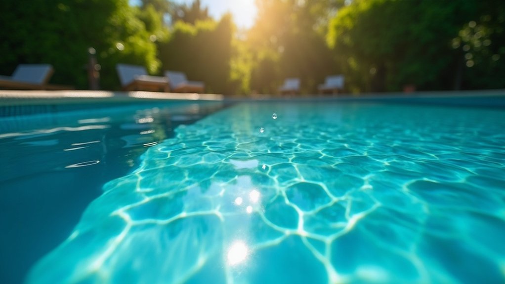 désinfection de piscine à base d'oxygène