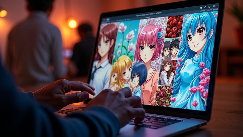 contenu manga divers disponible