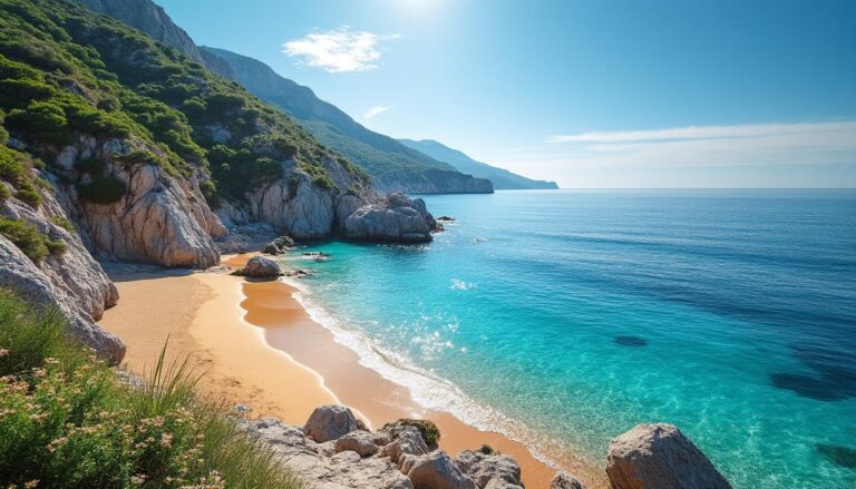 explorez la plage de santa manza en corse, un joyau caché offrant eaux cristallines, sable fin et paysages à couper le souffle pour une escapade inoubliable.