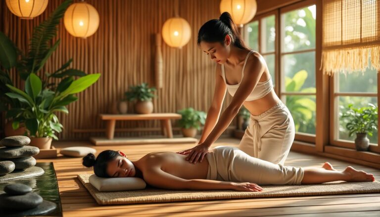 découvrez les bienfaits du thai massage pour revitaliser votre corps et apaiser votre esprit grâce à des techniques ancestrales de relaxation et de bien-être.