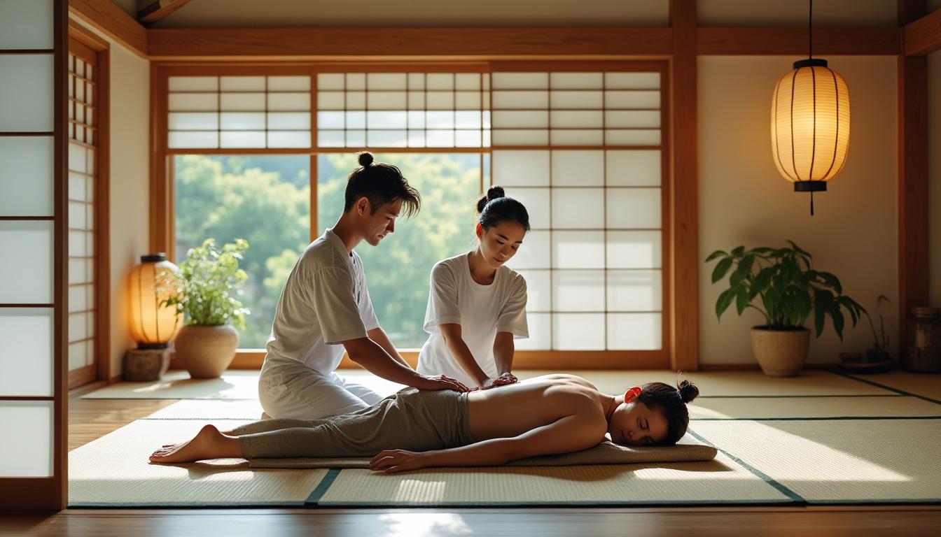 explorez le massage japonais, ses bienfaits uniques et les techniques essentielles pour une relaxation profonde et un mieux-être naturel.