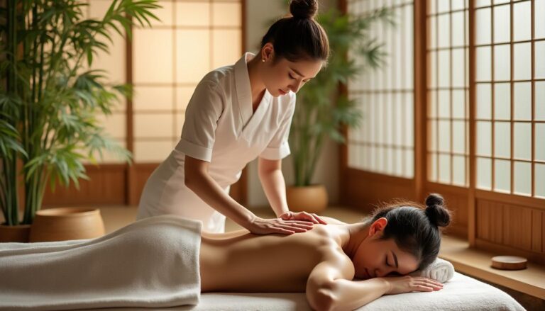 explorez les bienfaits du massage japonais et apprenez les techniques essentielles pour une relaxation profonde et un équilibre corps-esprit.
