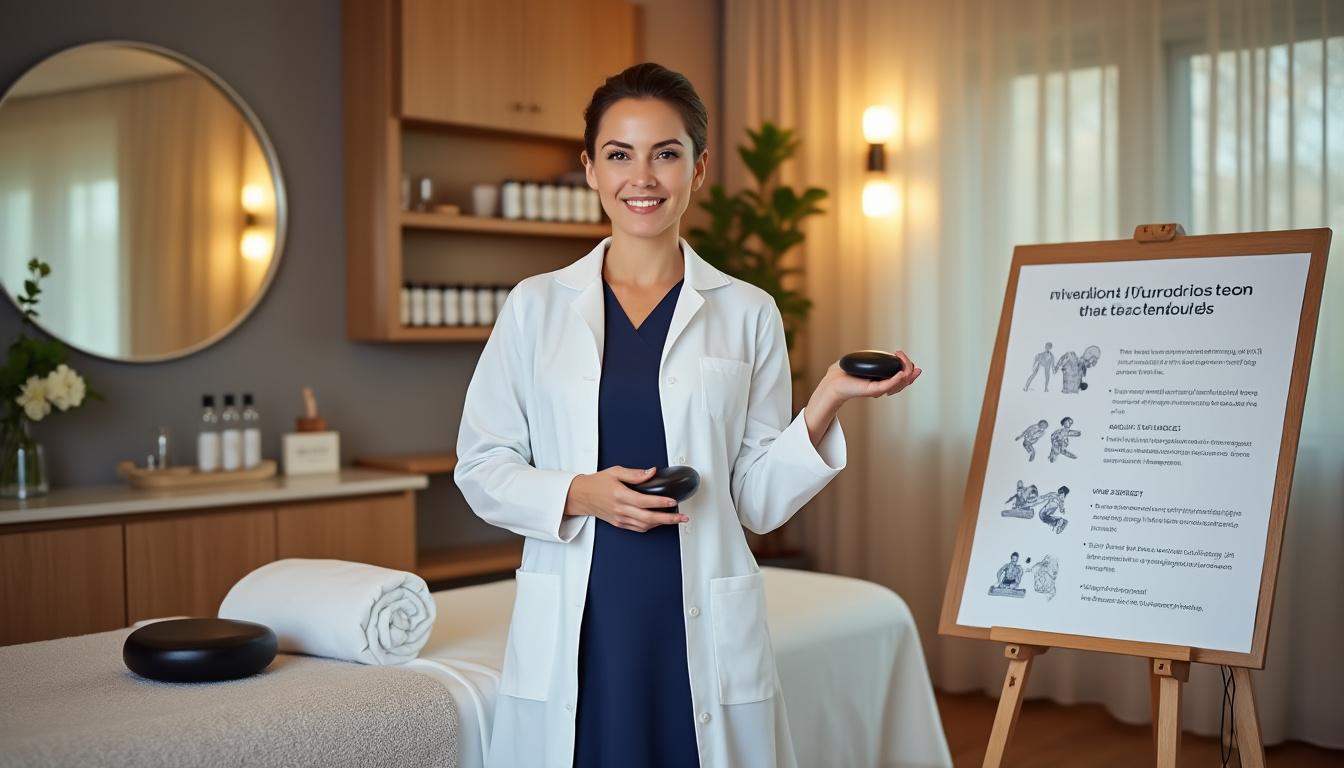 découvrez comment le massage aux pierres chaudes peut améliorer votre bien-être en relaxant vos muscles, réduisant le stress et favorisant une profonde sensation de détente.