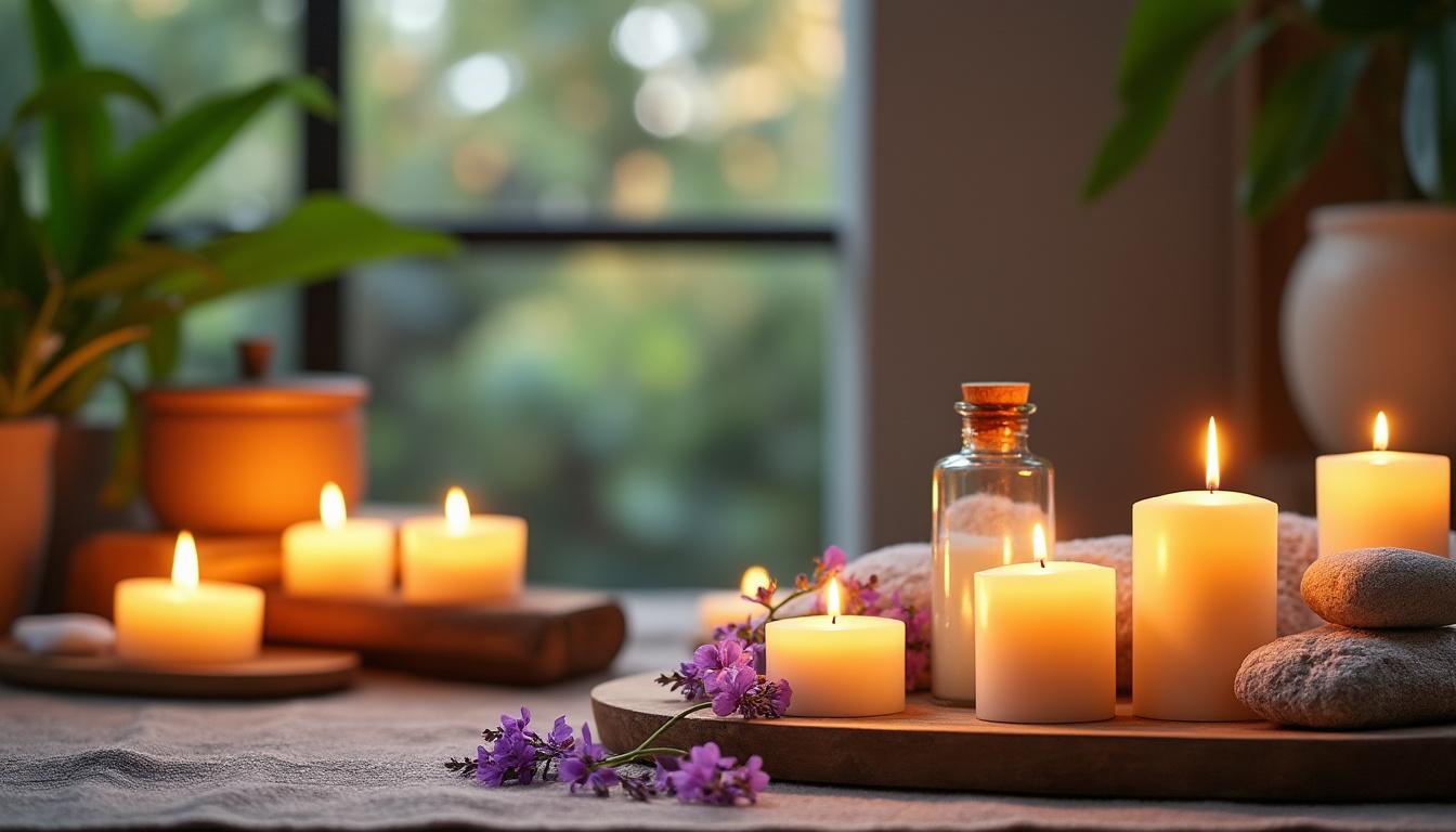 découvrez tout ce qu'il faut savoir sur la bougie de massage, ses ingrédients, son utilisation et ses bienfaits pour une relaxation profonde et un moment de bien-être privilégié.