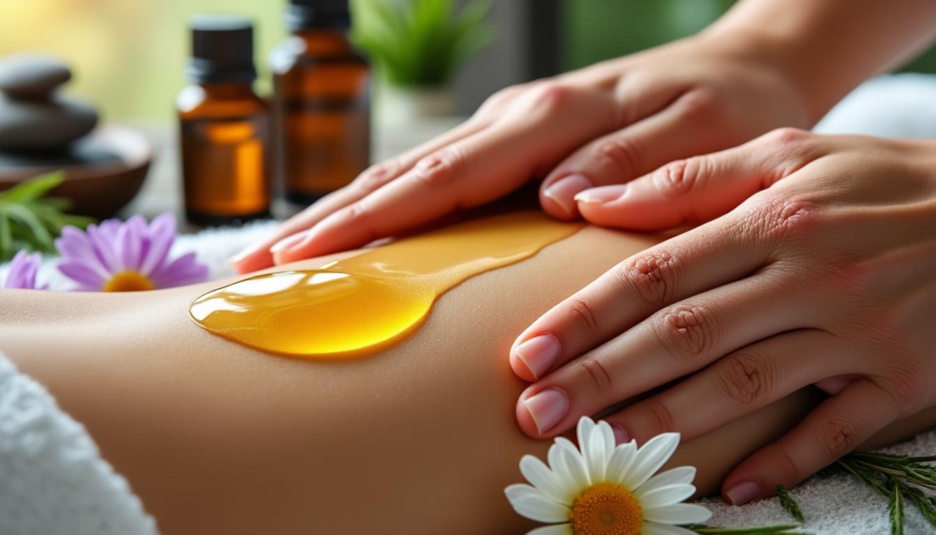 découvrez les bienfaits des huiles de massage, leurs vertus relaxantes et revitalisantes pour le corps et l'esprit, ainsi que des conseils pour bien les choisir et les utiliser.