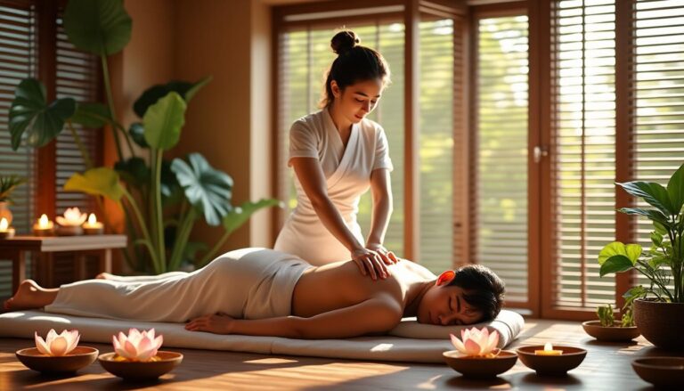 découvrez les bienfaits du massage thaïlandais pour améliorer votre bien-être physique et mental grâce à des techniques traditionnelles apaisantes.