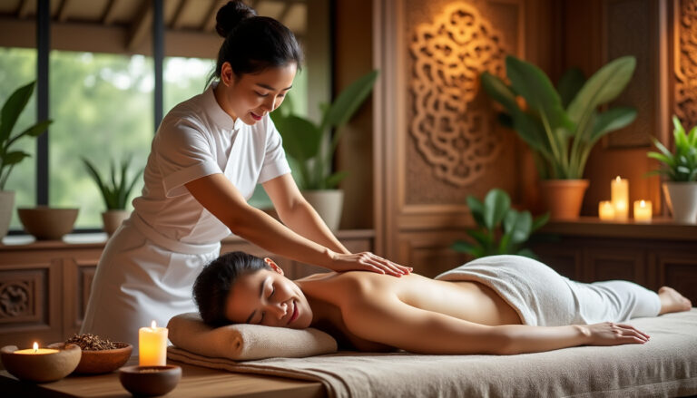 découvrez tout sur le salon de massage thaïlandais, ses techniques traditionnelles et les bienfaits pour votre corps et esprit. plongez dans un univers de détente et de bien-être.