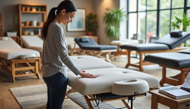 découvrez comment choisir une table de massage professionnelle parfaitement adaptée à vos besoins grâce à nos conseils pratiques et critères essentiels.
