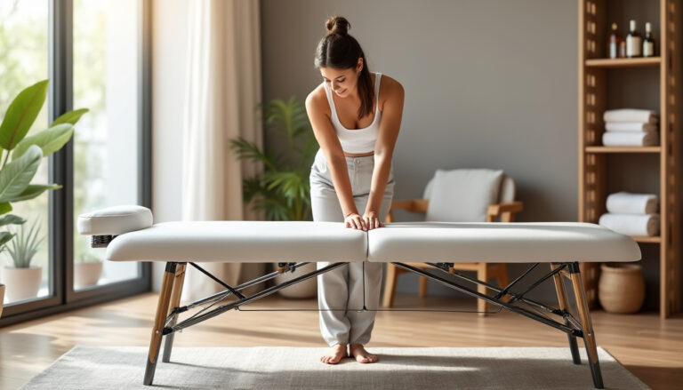 découvrez comment choisir la table de massage pliante idéale pour un usage professionnel ou personnel, avec nos conseils pratiques pour allier confort, qualité et praticité.