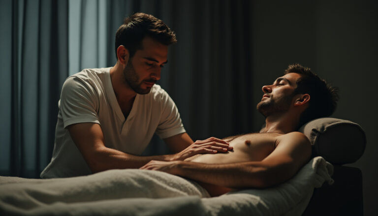 explorez les bienfaits du massage gay présentés dans le cinéma adulte, un mélange de détente, plaisir et découverte sensorielle.
