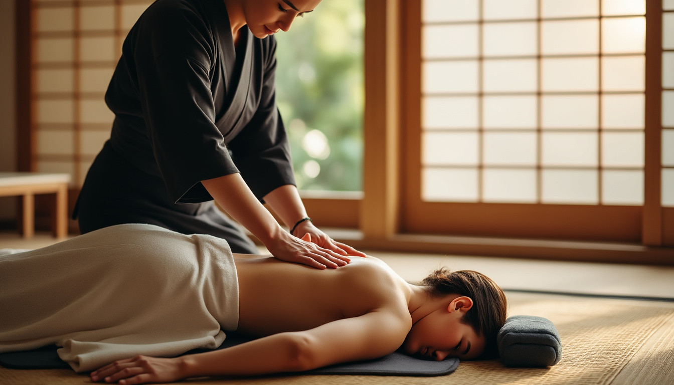 découvrez les bienfaits du massage japonais, une technique ancestrale qui détend le corps et l'esprit, améliore la circulation et favorise le bien-être global.