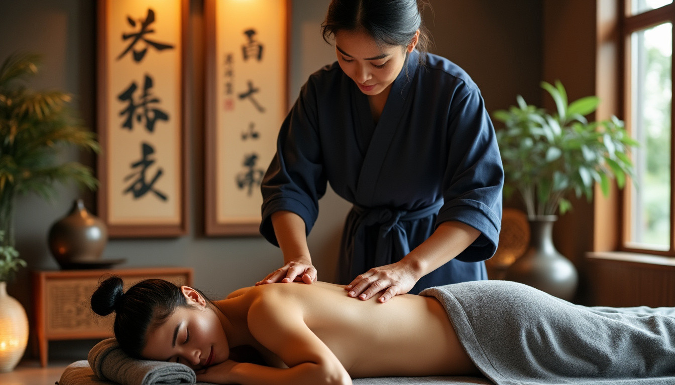 découvrez les bienfaits d'un salon de massage chinois près de chez vous et profitez de techniques traditionnelles pour votre bien-être et votre détente.