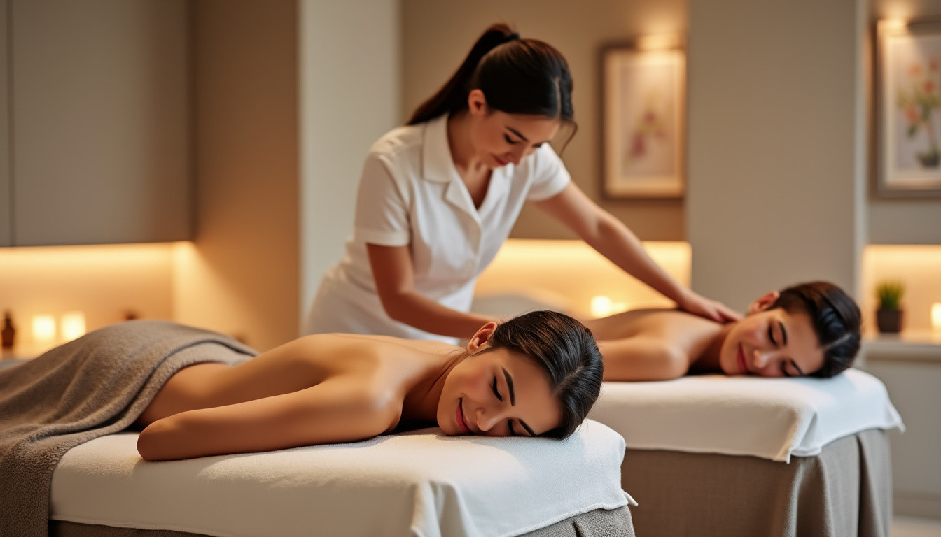 profitez d'un massage duo à toulouse et partagez un moment de détente unique, alliant bien-être et relaxation à deux.