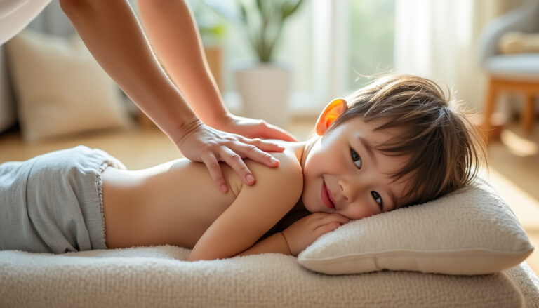 découvrez comment le massage peut favoriser le développement physique et émotionnel de votre enfant, en renforçant son bien-être et sa croissance.