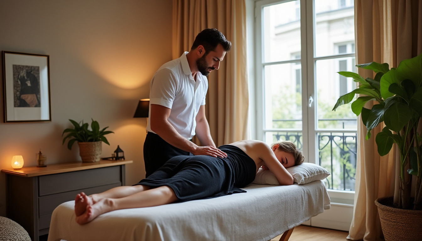 offrez-vous un moment de relaxation avec notre service de massage à domicile à paris, pour une détente personnalisée en toute tranquillité chez vous.