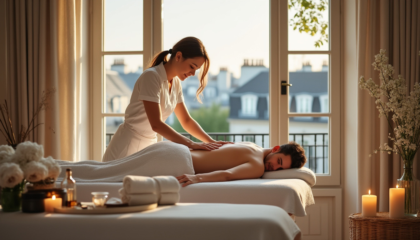 offrez-vous un massage à domicile à paris et profitez d’un moment de détente relaxant sans quitter votre maison. service professionnel et personnalisé pour votre bien-être.