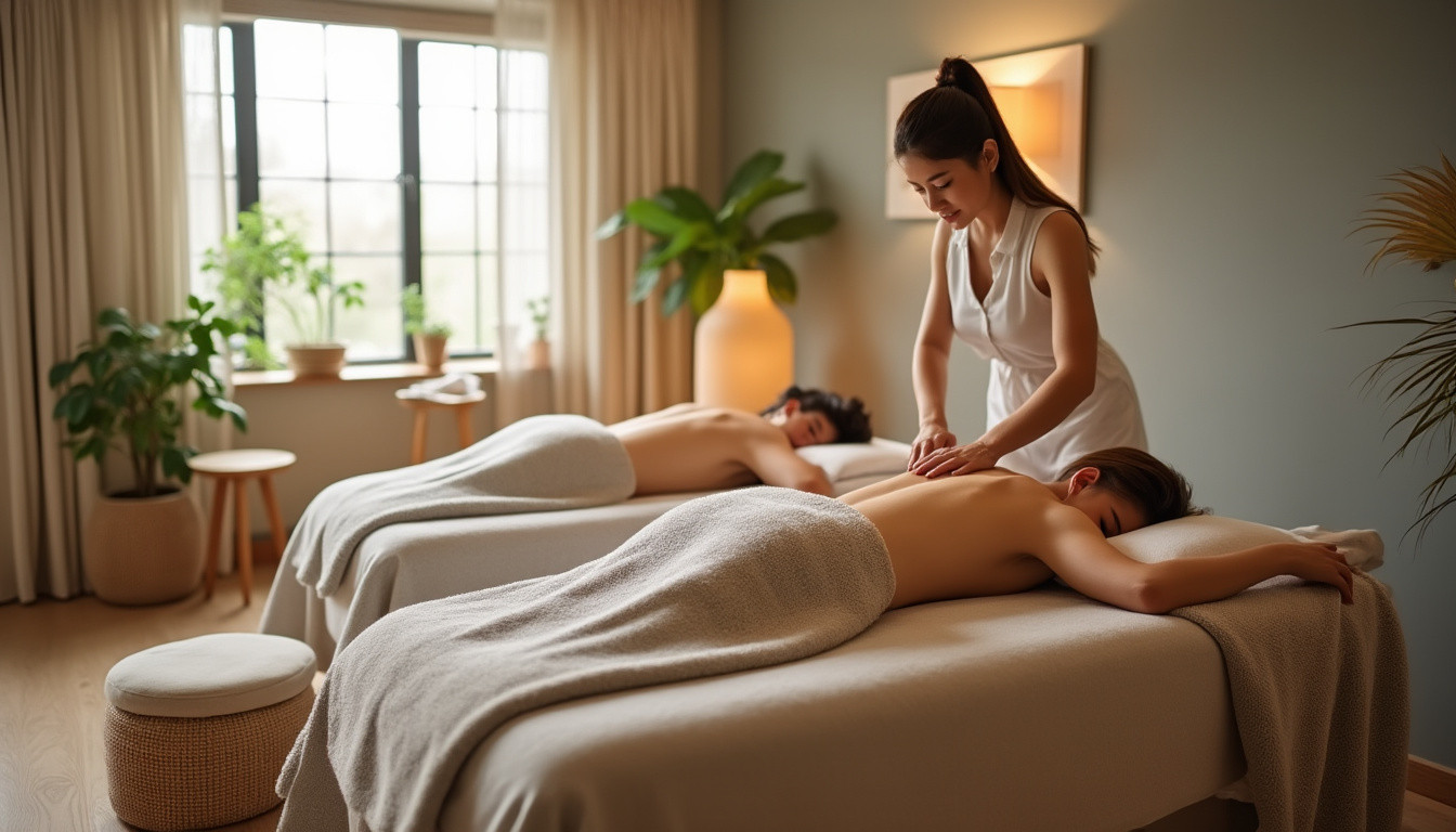 découvrez le massage en duo à lyon, une expérience de détente et de bien-être à partager avec un proche pour un moment privilégié de relaxation et d'harmonie.