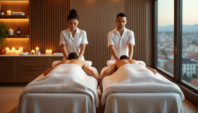 découvrez le massage en duo à lyon, une expérience de détente et de bien-être à partager à deux pour un moment de relaxation unique.