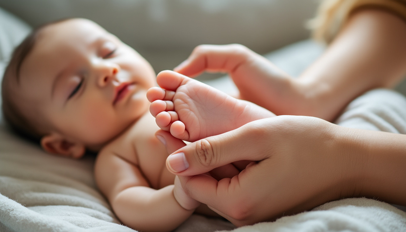 découvrez comment pratiquer le massage pour bébé en douceur, les gestes à adopter et ses bienfaits pour la détente, le sommeil et le lien parent-enfant.